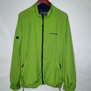 Polo Sport windbreaker full zip jacket Men's size large